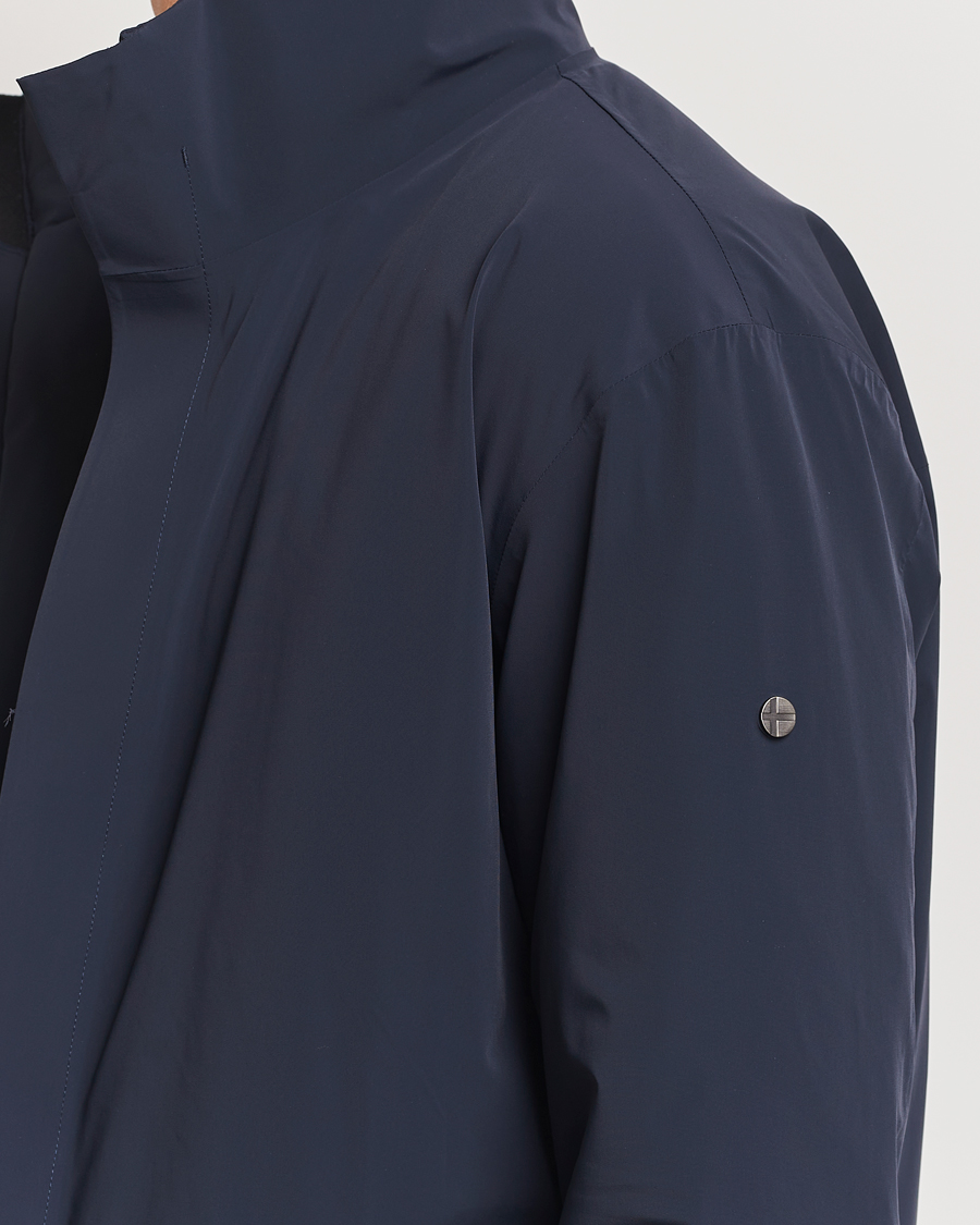 Herre | Jakker | Scandinavian Edition | Town II Waterproof Lightweight Coat Midnight Blue