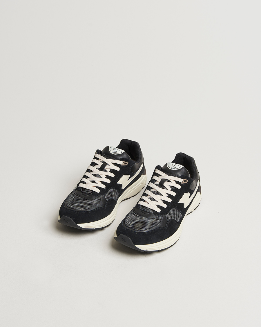 Herre | Stepney Workers Club Amiel S-Strike Suede Sneaker Black | Stepney Workers Club | Amiel S-Strike Suede Sneaker Black
