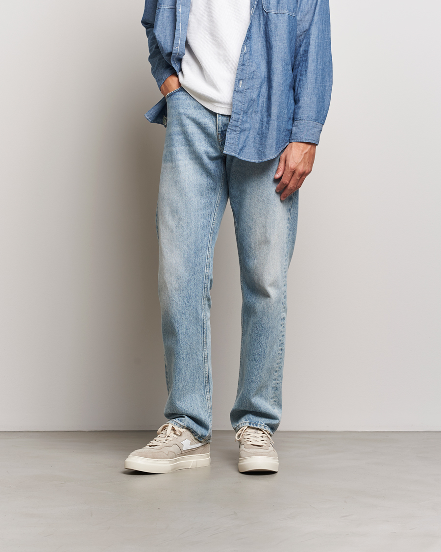 Herre | Stepney Workers Club Pearl S-Strike Suede Sneaker Lt Grey/White | Stepney Workers Club | Pearl S-Strike Suede Sneaker Lt Grey/White