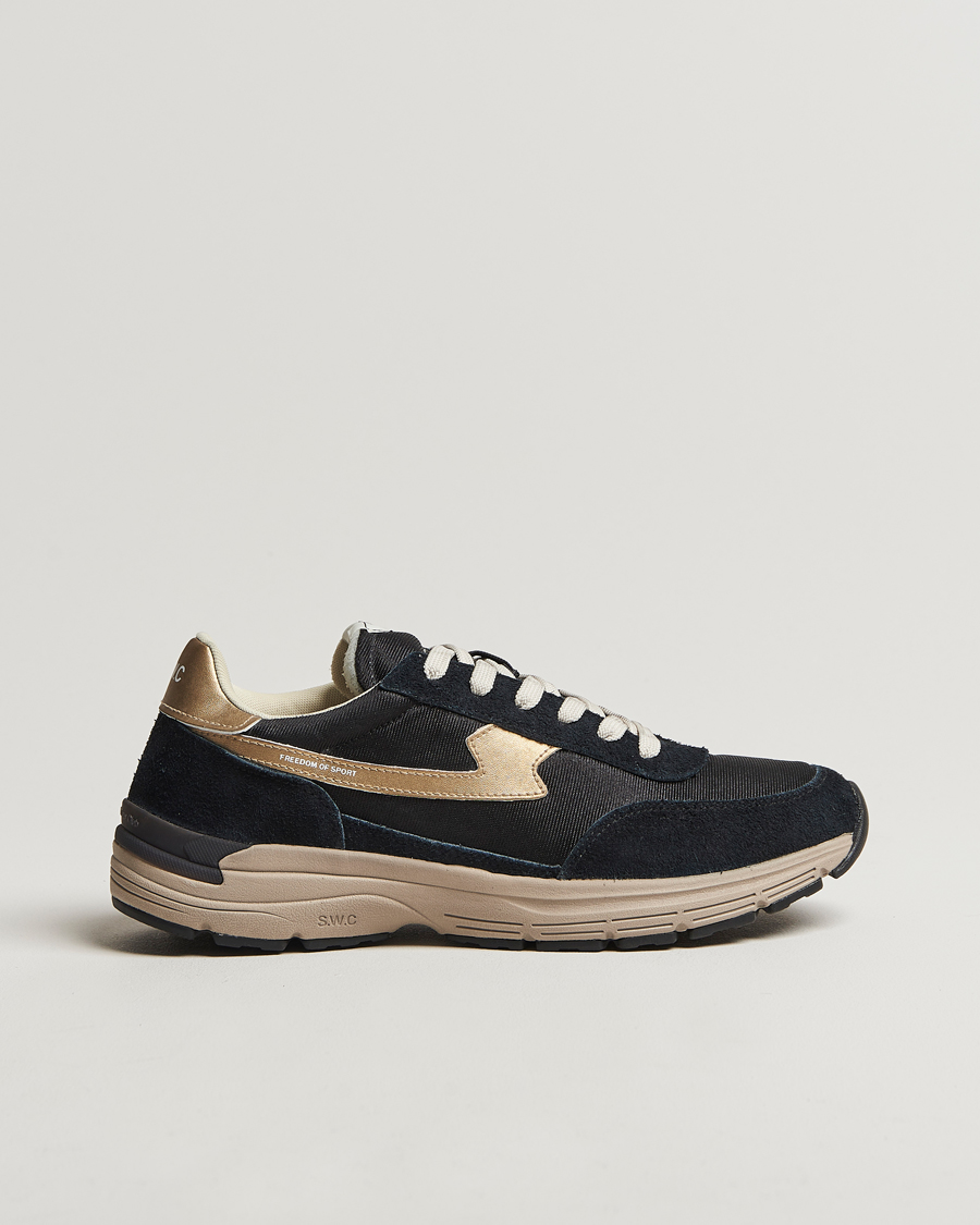 Herre | Sneakers | Stepney Workers Club | Osier S-Strike Runner Sneaker Black Gold