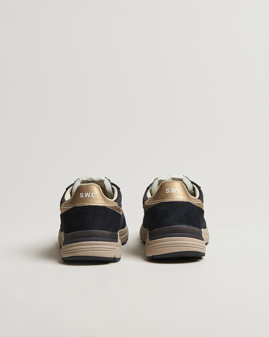Herre | Sneakers | Stepney Workers Club | Osier S-Strike Runner Sneaker Black Gold