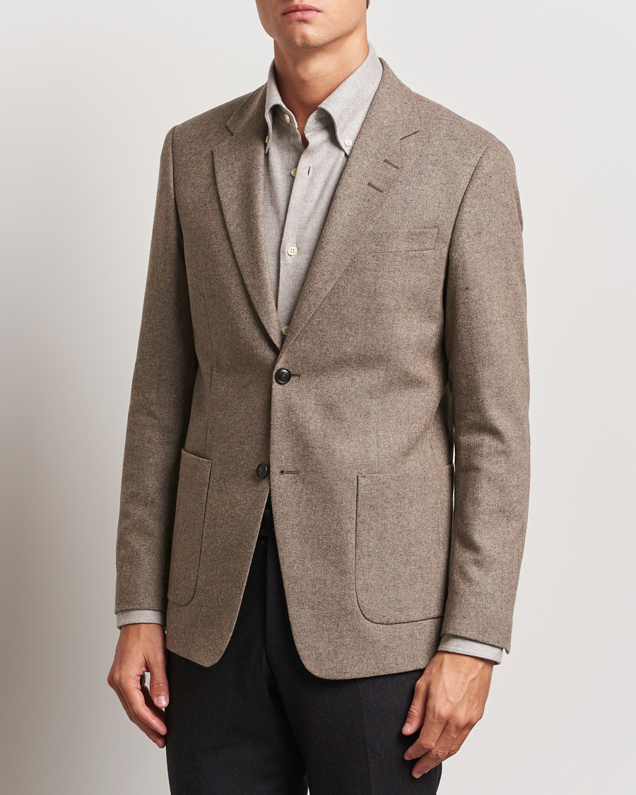 Herre | Dressjakker | Tiger of Sweden | Justin Brushed Wool Blazer Burlywood
