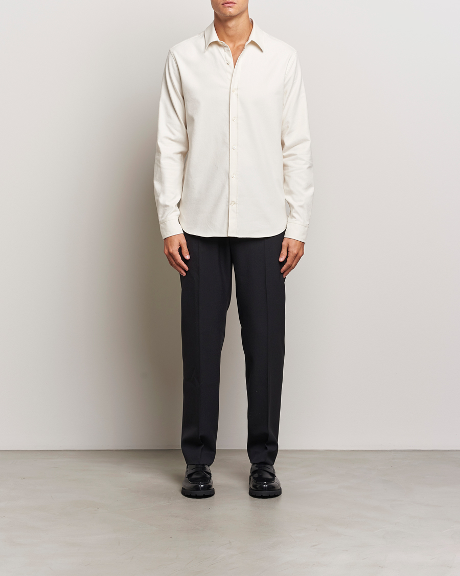 Herre | Skjorter | Tiger of Sweden | Benjamins Brushed Twill Shirt Seashell