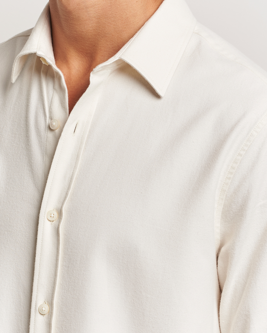 Herre | Skjorter | Tiger of Sweden | Benjamins Brushed Twill Shirt Seashell