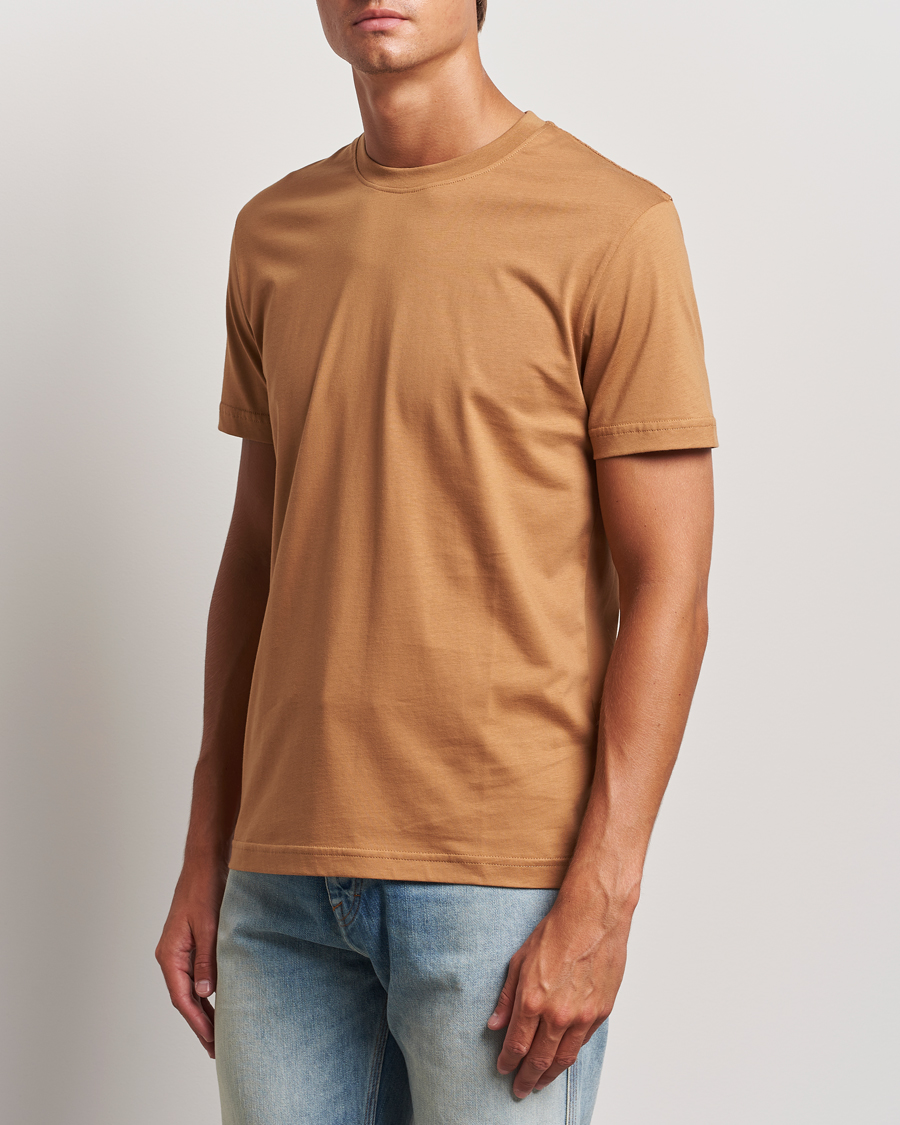 Herre | T-Shirts | Tiger of Sweden | Dillan Crew Neck T-Shirt Warm Forest
