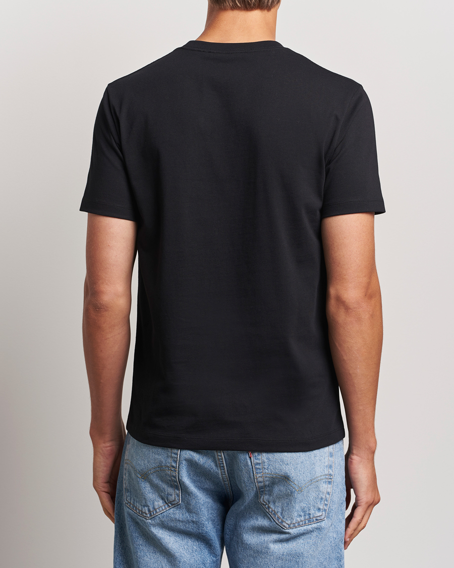 Herre | T-Shirts | Tiger of Sweden | Dillan Logo Crew Neck T-Shirt Black