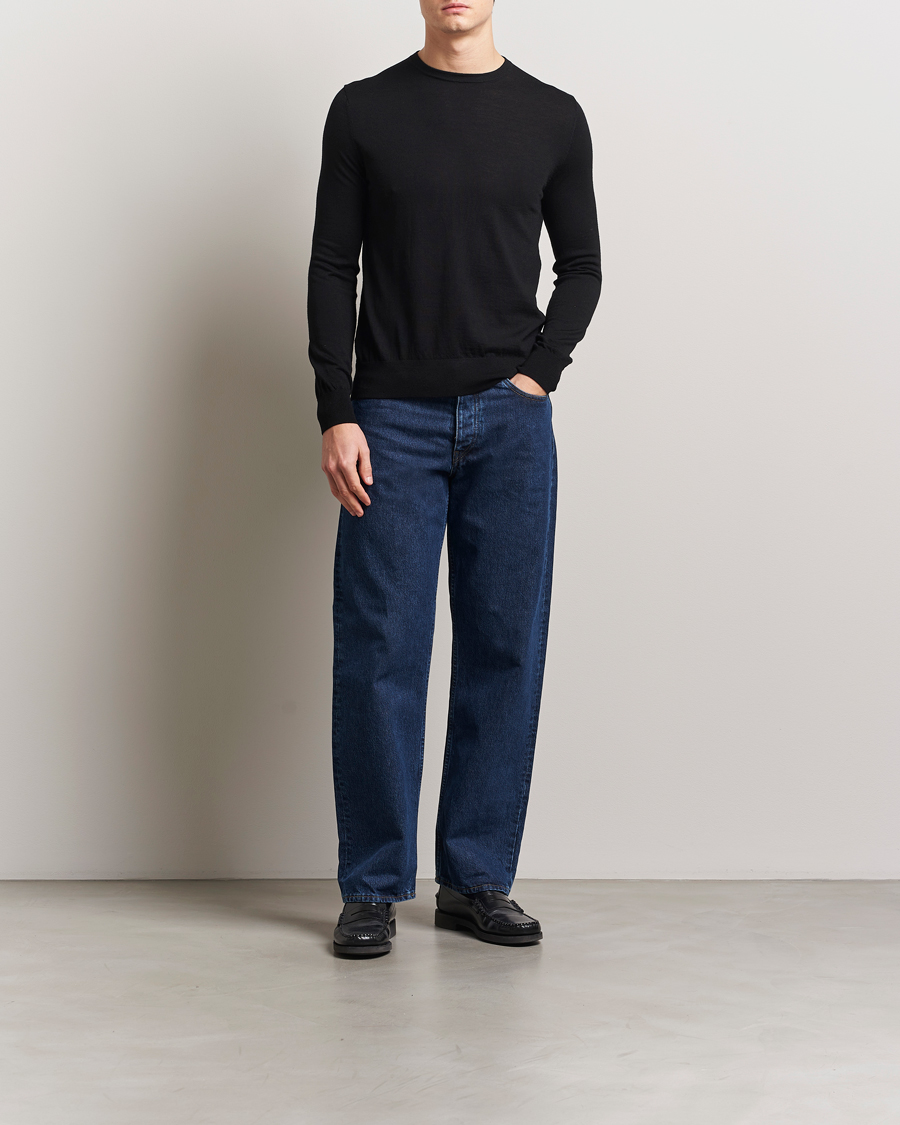 Herre | Gensere | Tiger of Sweden | Connor Crew Neck Pullover Black