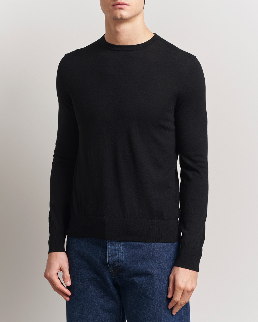 Herre | Gensere | Tiger of Sweden | Connor Crew Neck Pullover Black