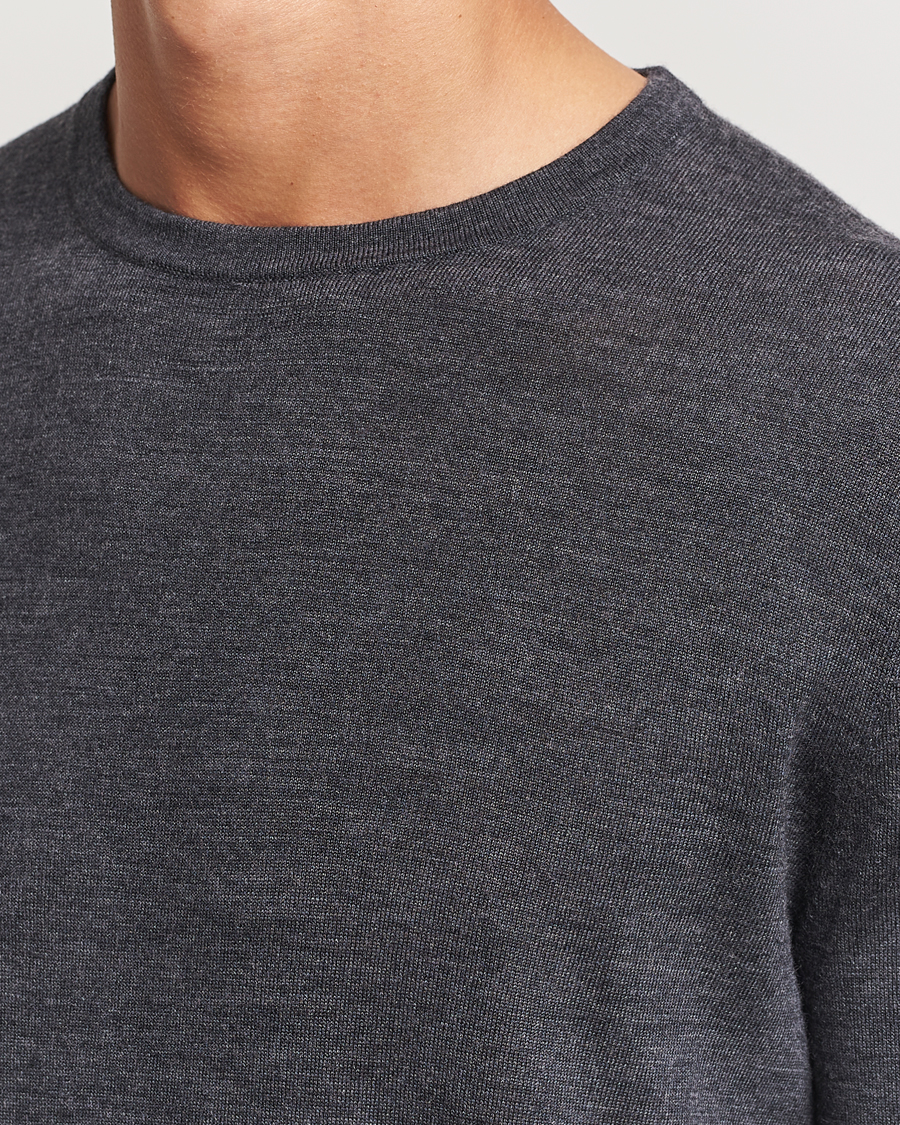 Herre | Gensere | Tiger of Sweden | Connor Crew Neck Pullover Grey Street