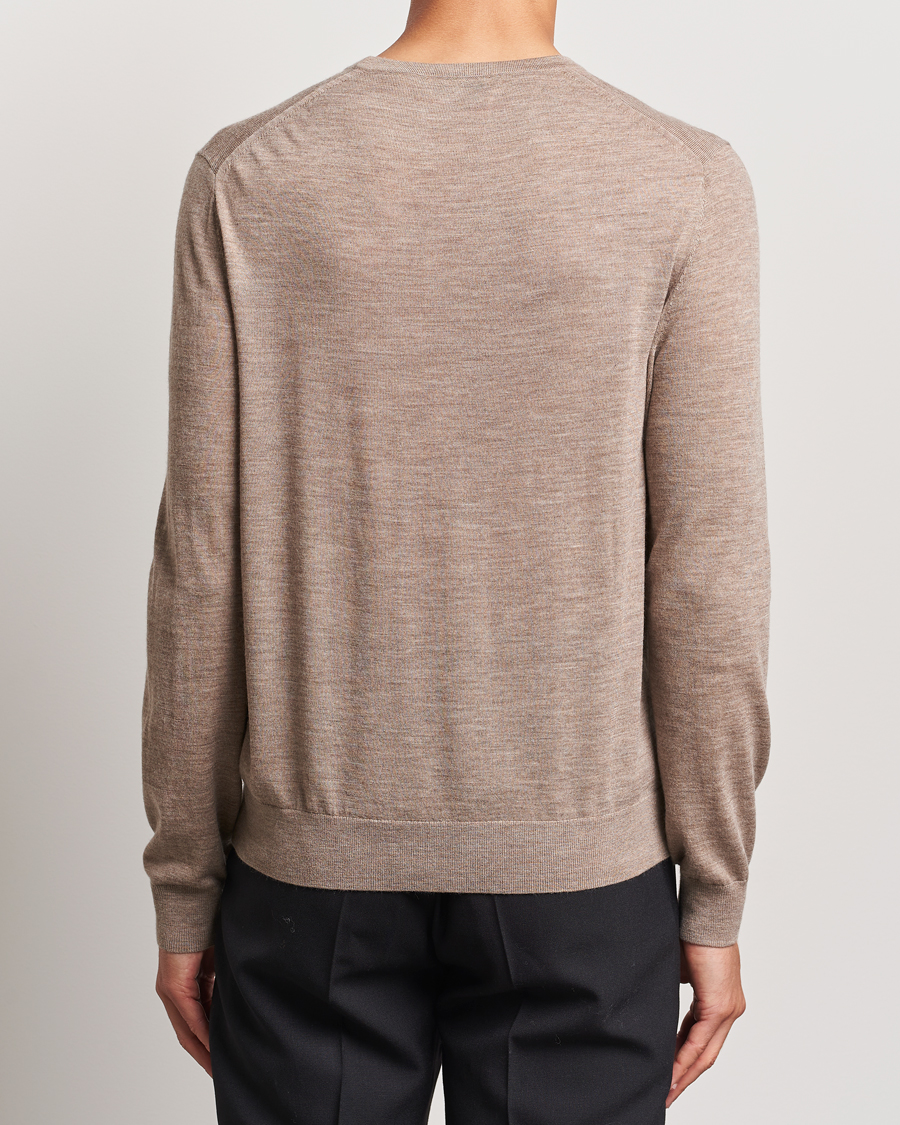 Herre | Gensere | Tiger of Sweden | Connor Crew Neck Pullover Beige Melange