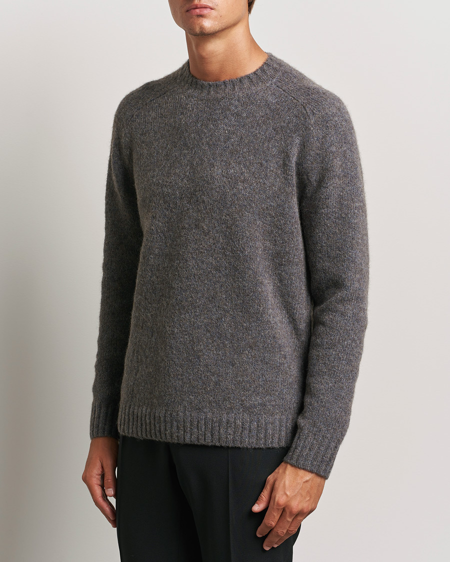 Herre | Gensere | Tiger of Sweden | Adryan Yak/Alpaca Knitted Sweater Movie Grey