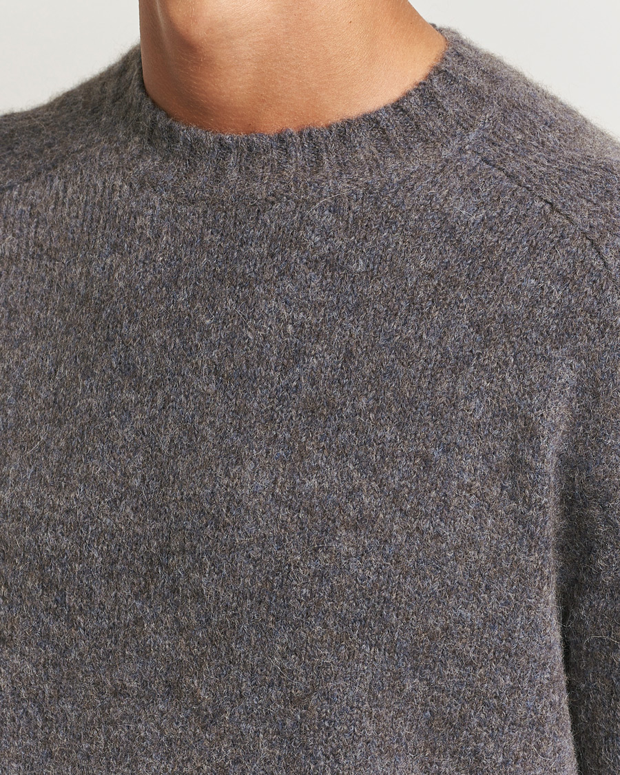 Herre | Gensere | Tiger of Sweden | Adryan Yak/Alpaca Knitted Sweater Movie Grey