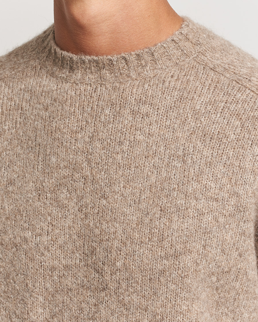 Herre | Gensere | Tiger of Sweden | Adryan Yak/Alpaca Knitted Sweater Dirt Tape