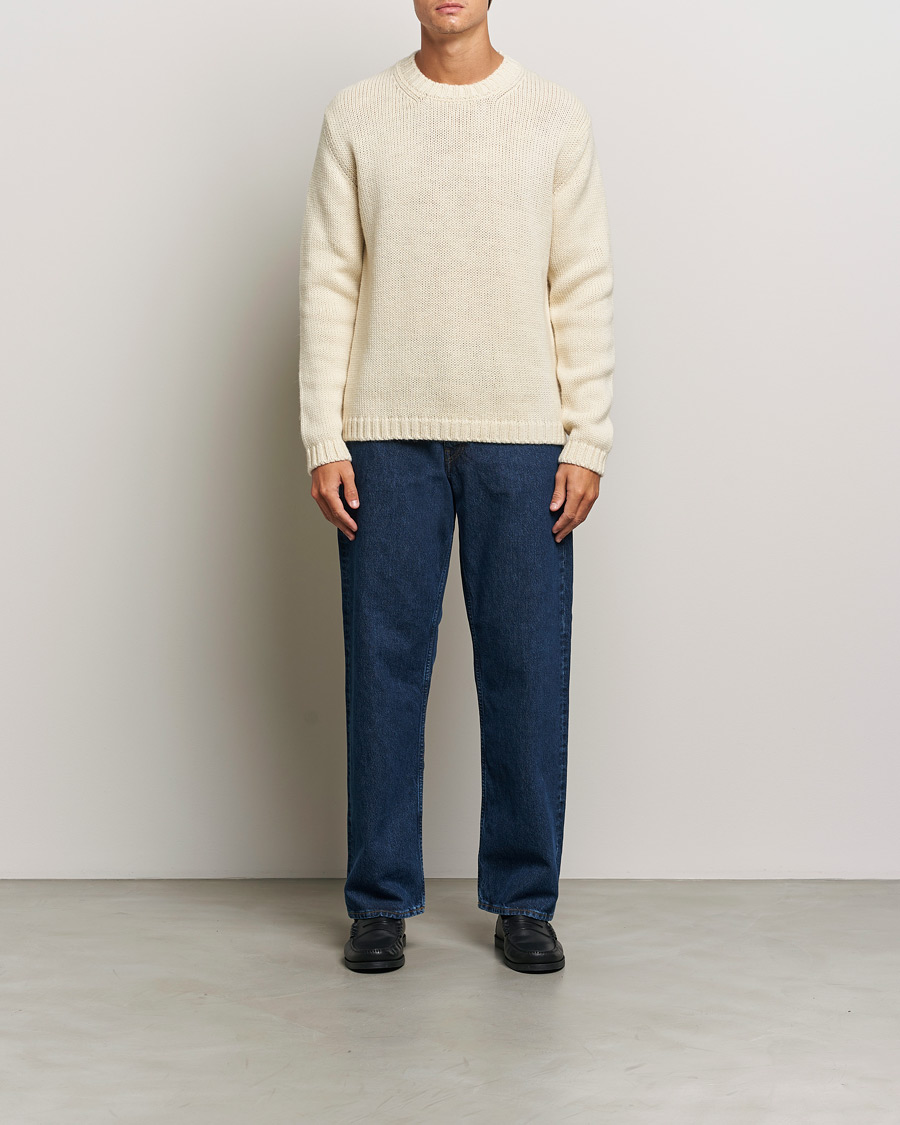 Herre | Gensere | Tiger of Sweden | Gregory Swedish Wool Sweater Seashell