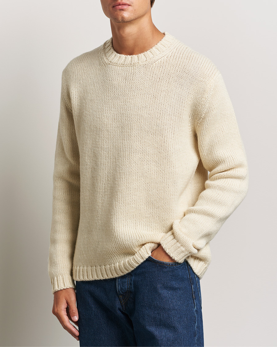 Herre | Gensere | Tiger of Sweden | Gregory Swedish Wool Sweater Seashell