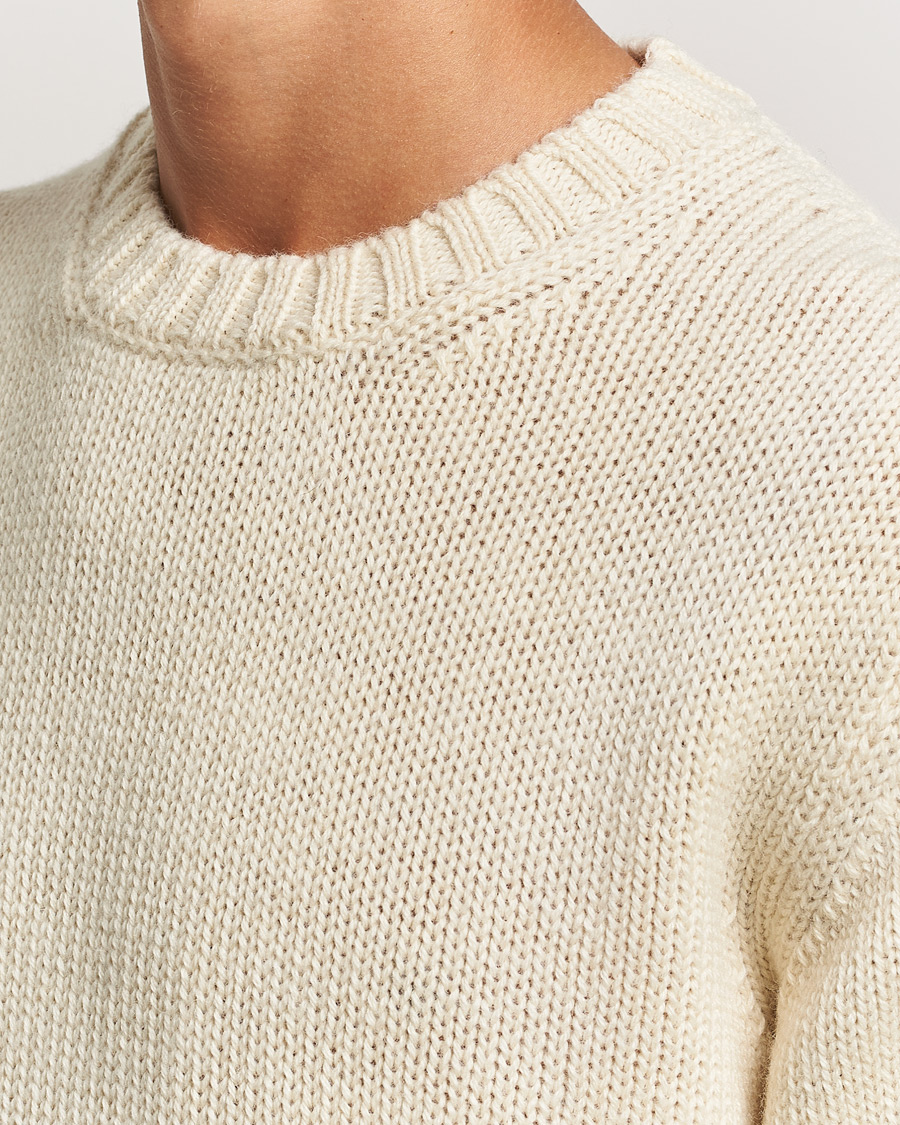 Herre | Gensere | Tiger of Sweden | Gregory Swedish Wool Sweater Seashell
