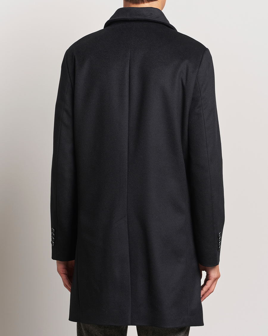 Herre | Jakker | Tiger of Sweden | Aleric Stand Up Collar Coat Black