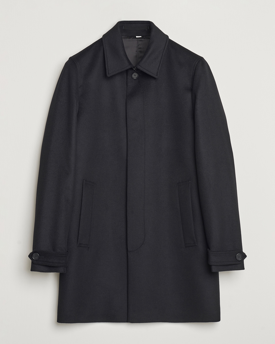 Herre | Jakker | Tiger of Sweden | Cane Wool/Cashmere Coat Black