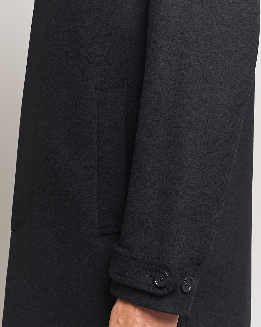 Herre | Jakker | Tiger of Sweden | Cane Wool/Cashmere Coat Black