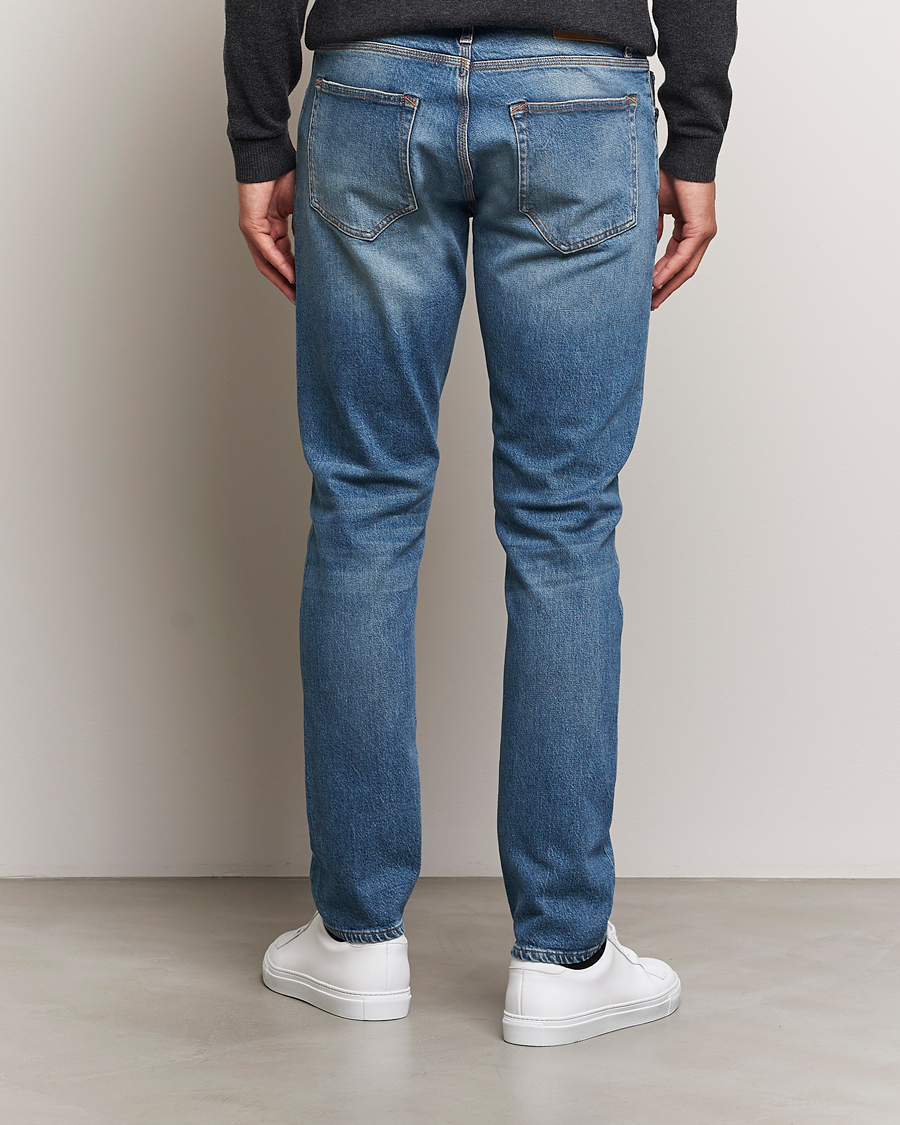 Herre | Jeans | Tiger of Sweden | Pistolero Stretch Cotton Jeans Medium Blue