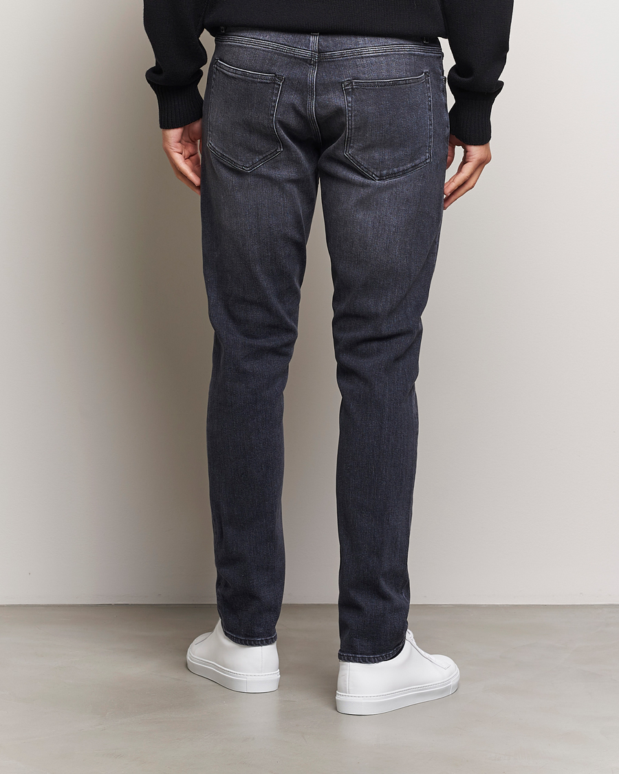 Herre | Jeans | Tiger of Sweden | Pistolero Stretch Cotton Jeans Washed Black