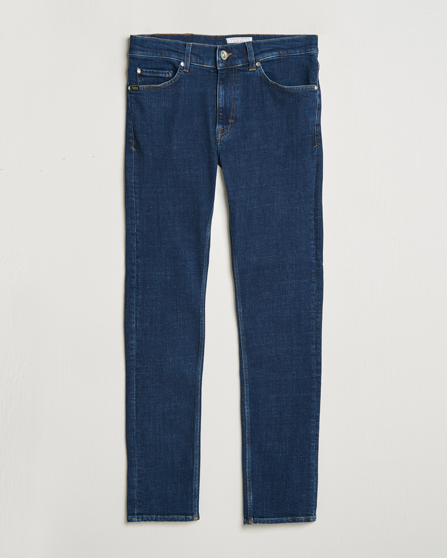 Herre | Jeans | Tiger of Sweden | Evolve Stretch Cotton Jeans Medium Blue
