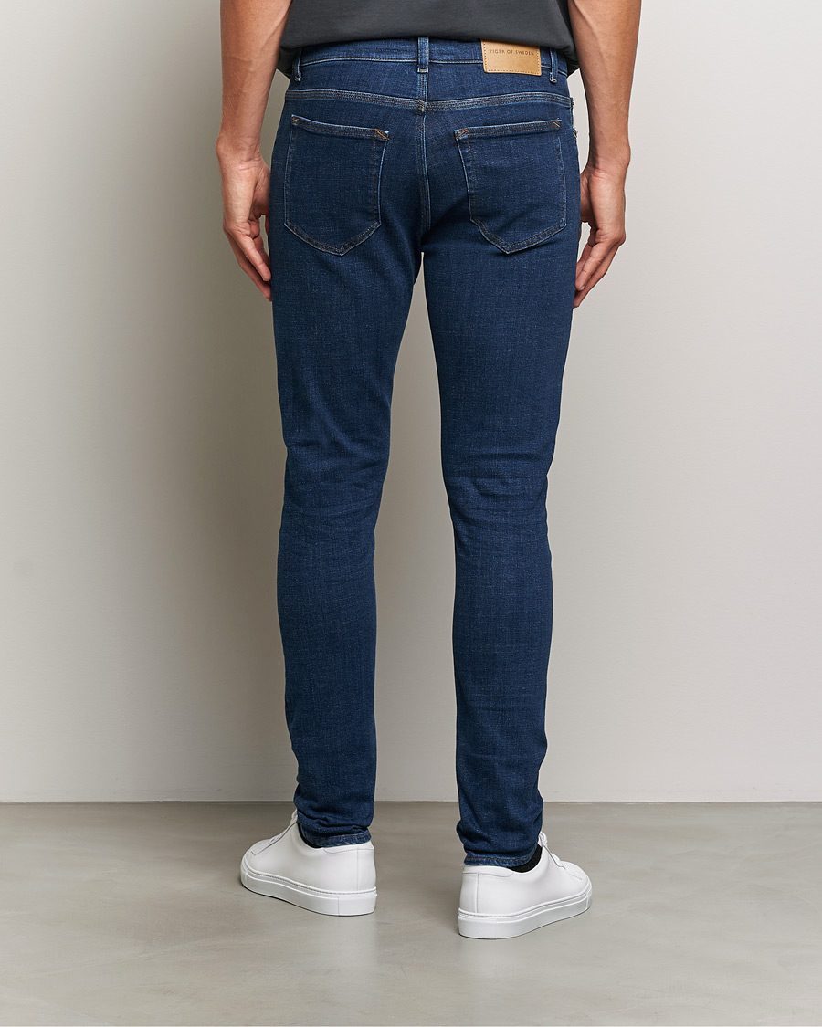Herre | Jeans | Tiger of Sweden | Evolve Stretch Cotton Jeans Medium Blue