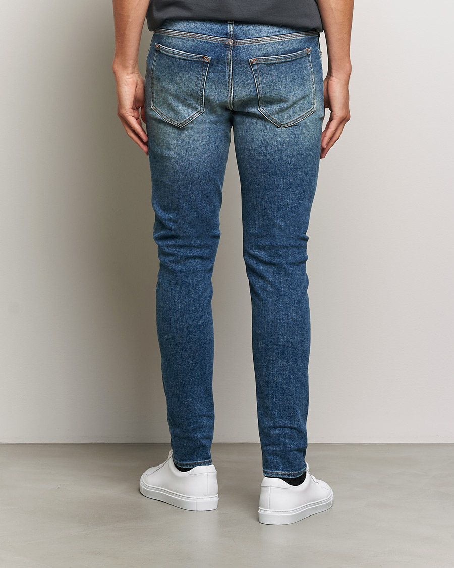 Herre | Jeans | Tiger of Sweden | Evolve Stretch Cotton Jeans Medium Blue