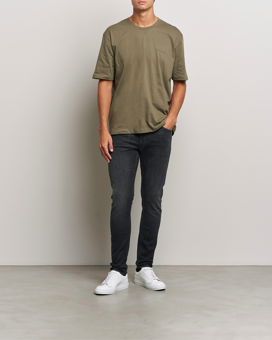 Herre | Jeans | Tiger of Sweden | Evolve Stretch Cotton Jeans Washed Black