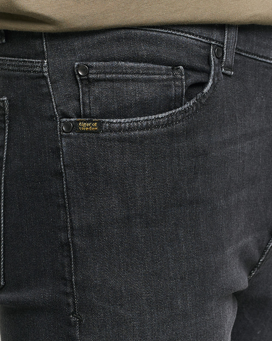 Herre | Jeans | Tiger of Sweden | Evolve Stretch Cotton Jeans Washed Black