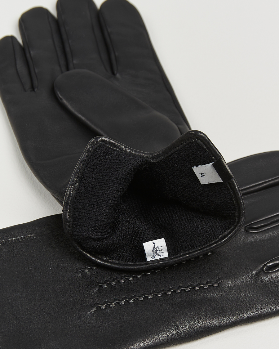 Herre | Tiger of Sweden Garvin Leather Gloves Black | Tiger of Sweden | Garvin Leather Gloves Black
