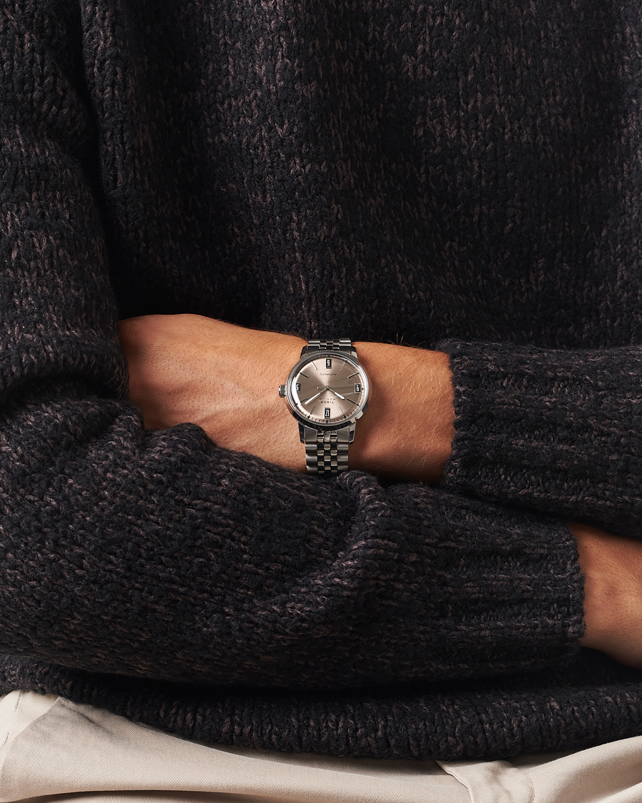 Herre | Timex Marlin Automatic Steel 40mm Silver | Timex | Marlin Automatic Steel 40mm Silver