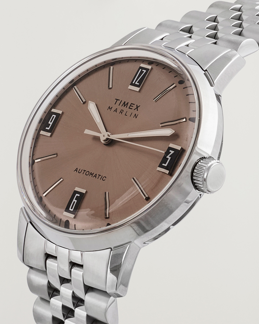 Herre | Timex Marlin Automatic Steel 40mm Silver | Timex | Marlin Automatic Steel 40mm Silver