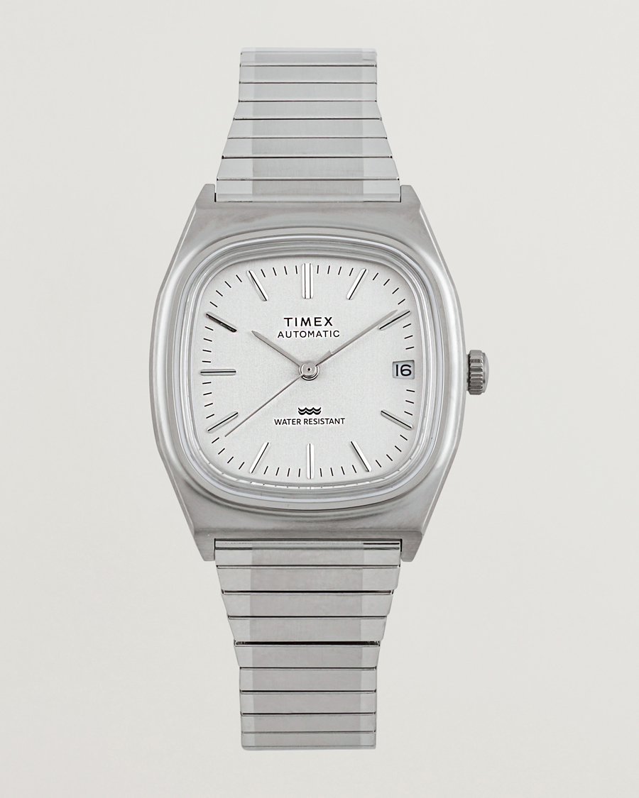 Herre | Timex 1983s Automatic Reissue 34mm White Dial | Timex | 1983s Automatic Reissue 34mm White Dial