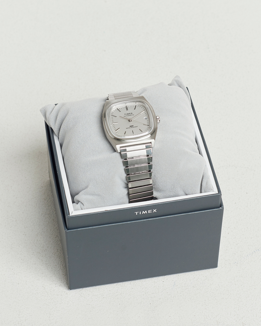 Herre | Timex 1983s Automatic Reissue 34mm White Dial | Timex | 1983s Automatic Reissue 34mm White Dial