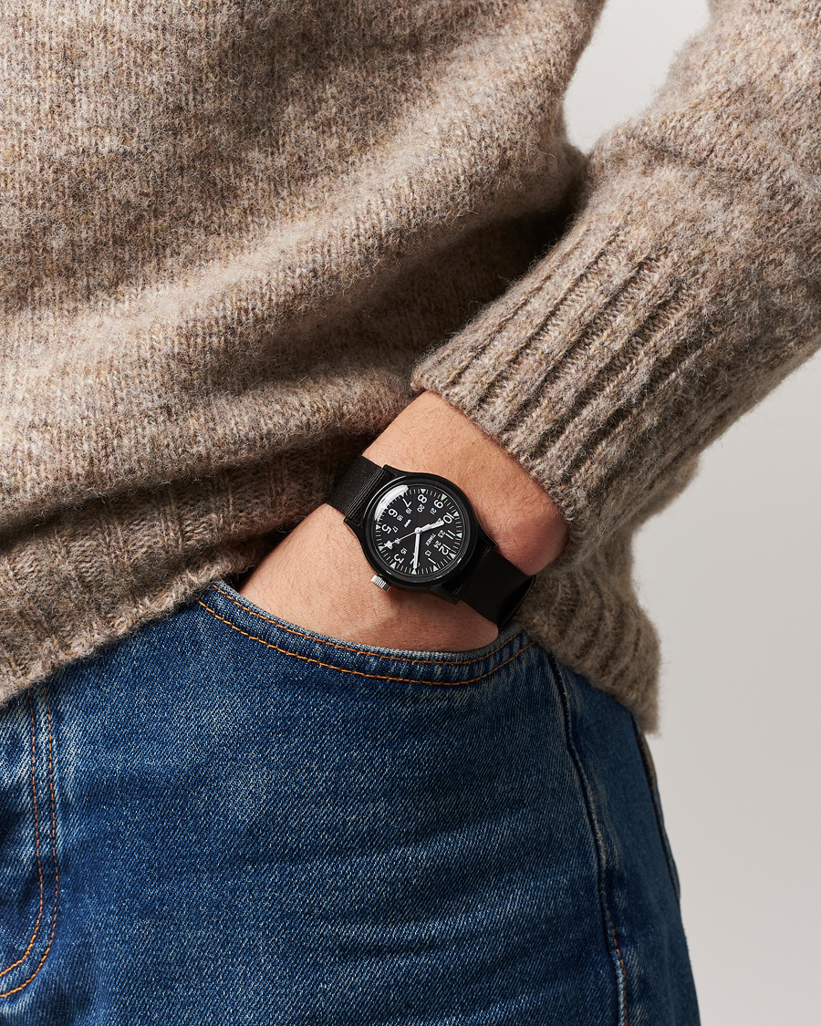 Herre | Timex MK1 Resin 36mm Black Dial | Timex | MK1 Resin 36mm Black Dial