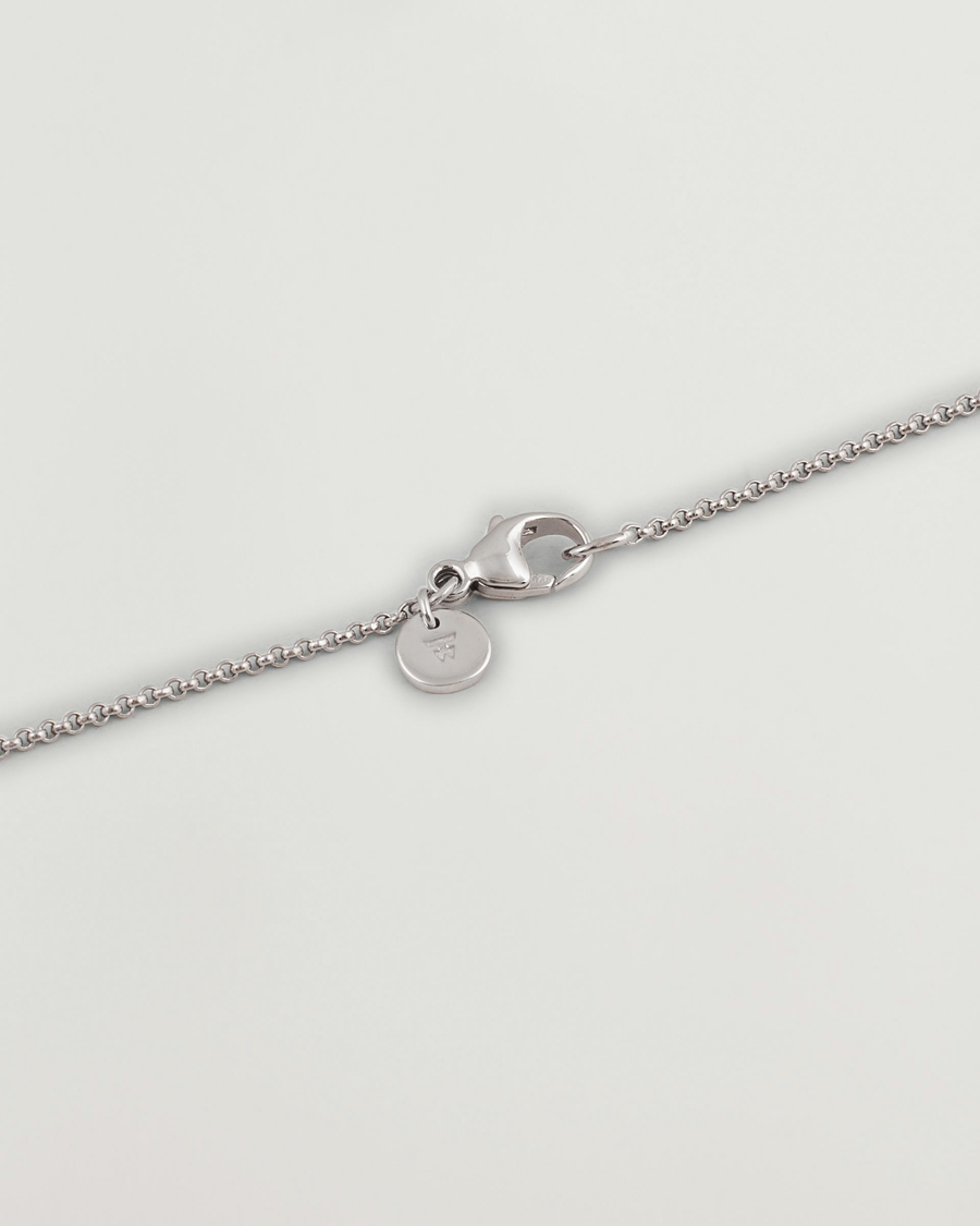 Herre | Smykker | Tom Wood | Cushion Pendant Tiger Eye Silver