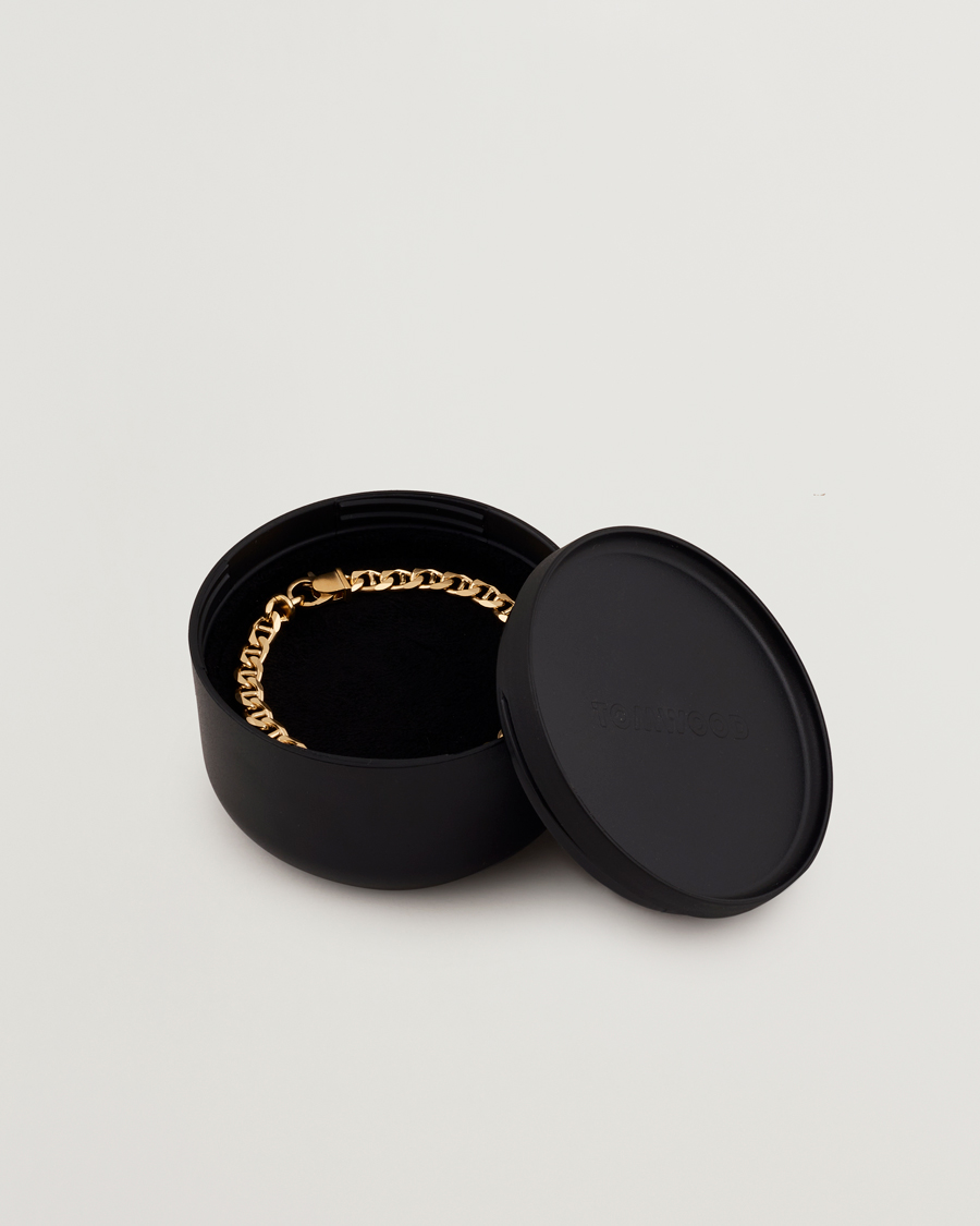 Herre | Tom Wood Jude Bracelet Gold | Tom Wood | Jude Bracelet Gold