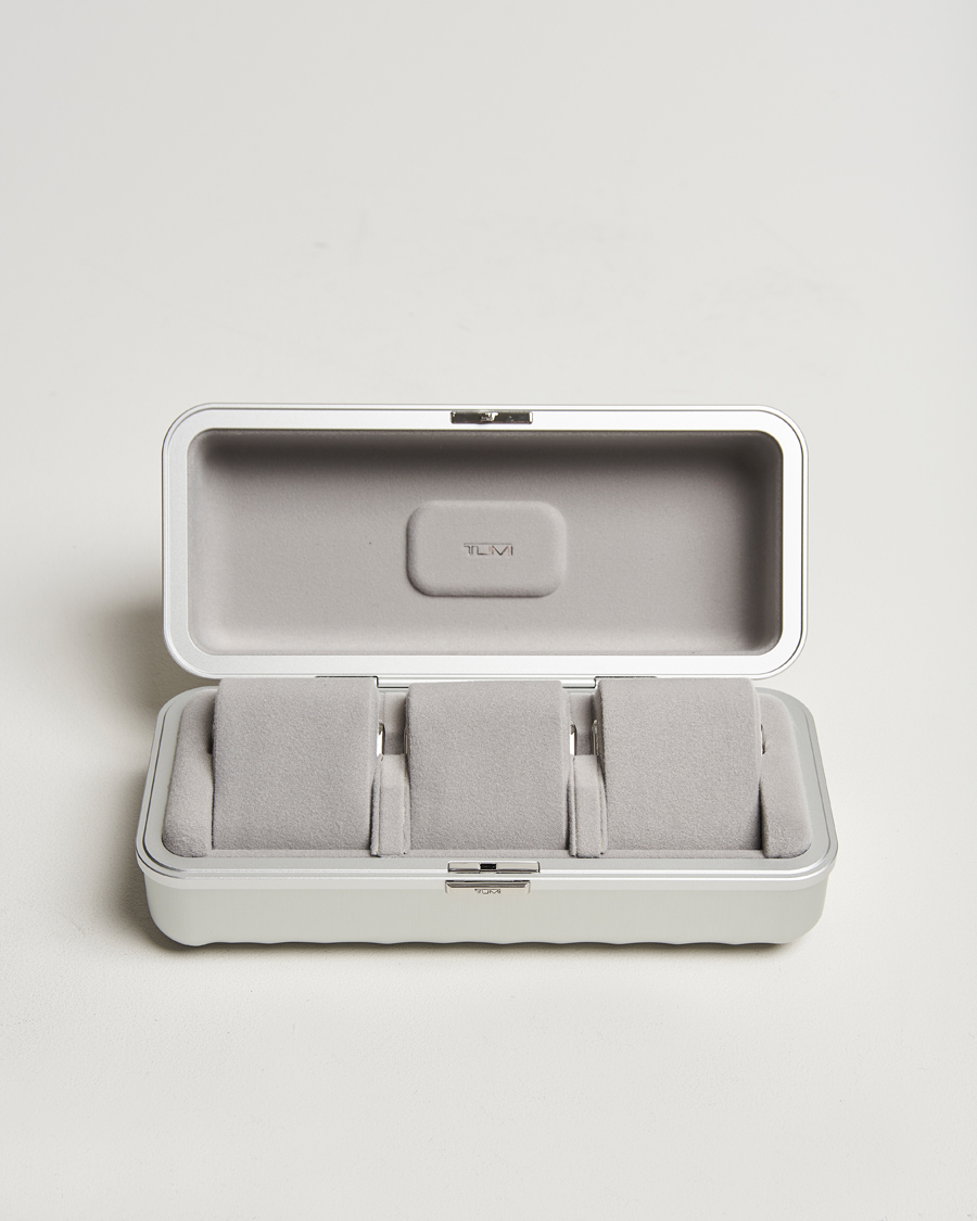 Herre | Klokke- og smykkeskrin | TUMI | Aluminum Watch Case Silver