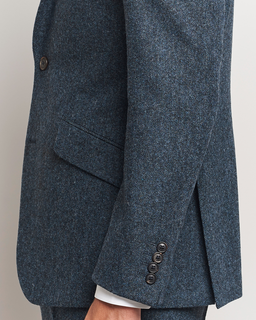 Herre | Dressjakker | Walker Slater | Edward Wool Donegal Blazer Navy