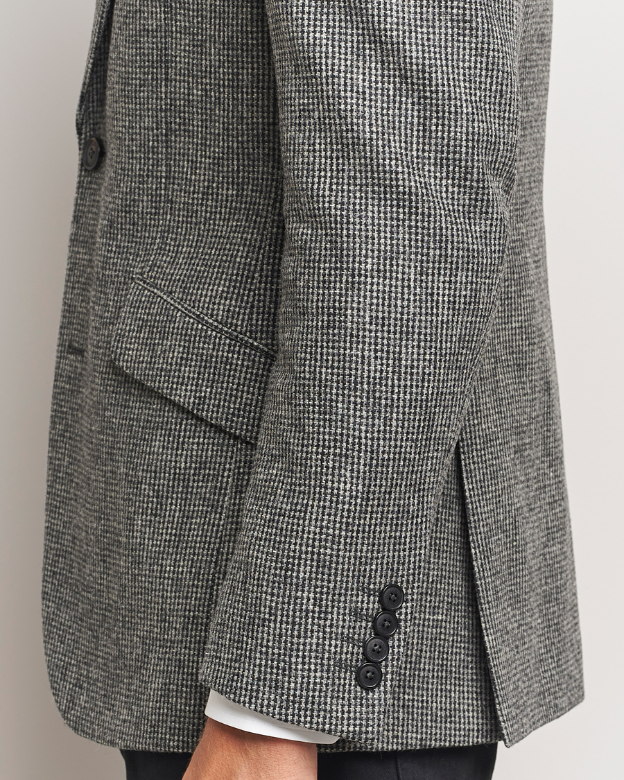 Herre | Dressjakker | Walker Slater | Edward Lambswool Pepita Blazer Grey/Black