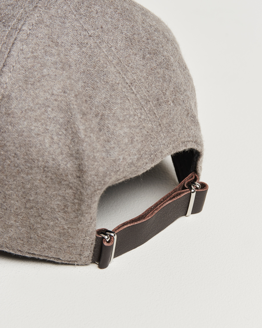 Herre | Hatter og capser | Varsity Headwear | Cashmere Baseball Cap Marble Beige