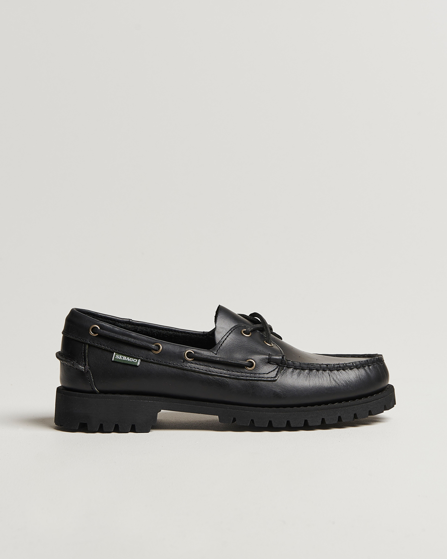 Herre | Sebago Ranger Waxy Loafer Total Black | Sebago | Ranger Waxy Loafer Total Black