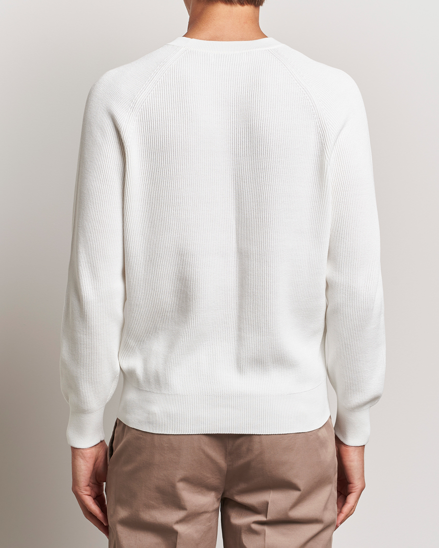 Herre | Gensere | Brunello Cucinelli | Cotton Rib Crew Neck Panama