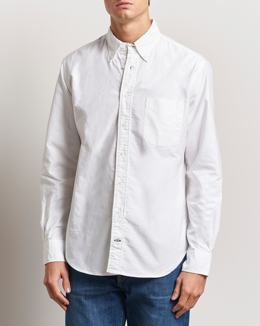Herre | Skjorter | Gitman Vintage | Button Down Oxford Shirt White