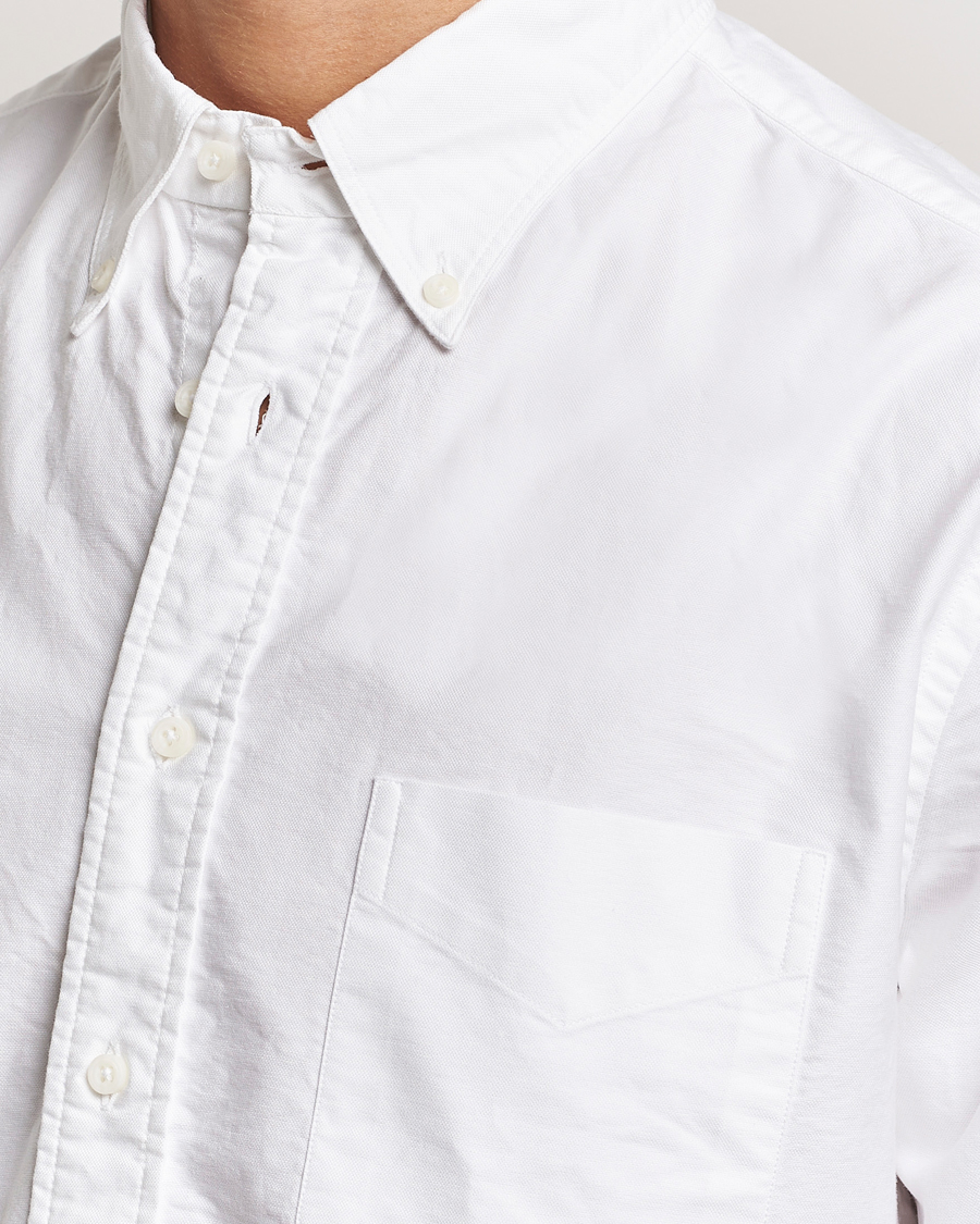Herre | Skjorter | Gitman Vintage | Button Down Oxford Shirt White