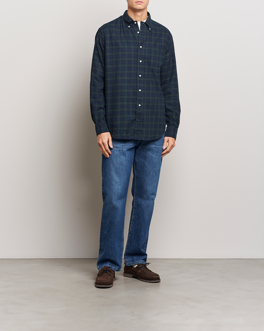 Herre | Skjorter | Gitman Vintage | Button Down Blackwatch Shirt Blackwatch Check