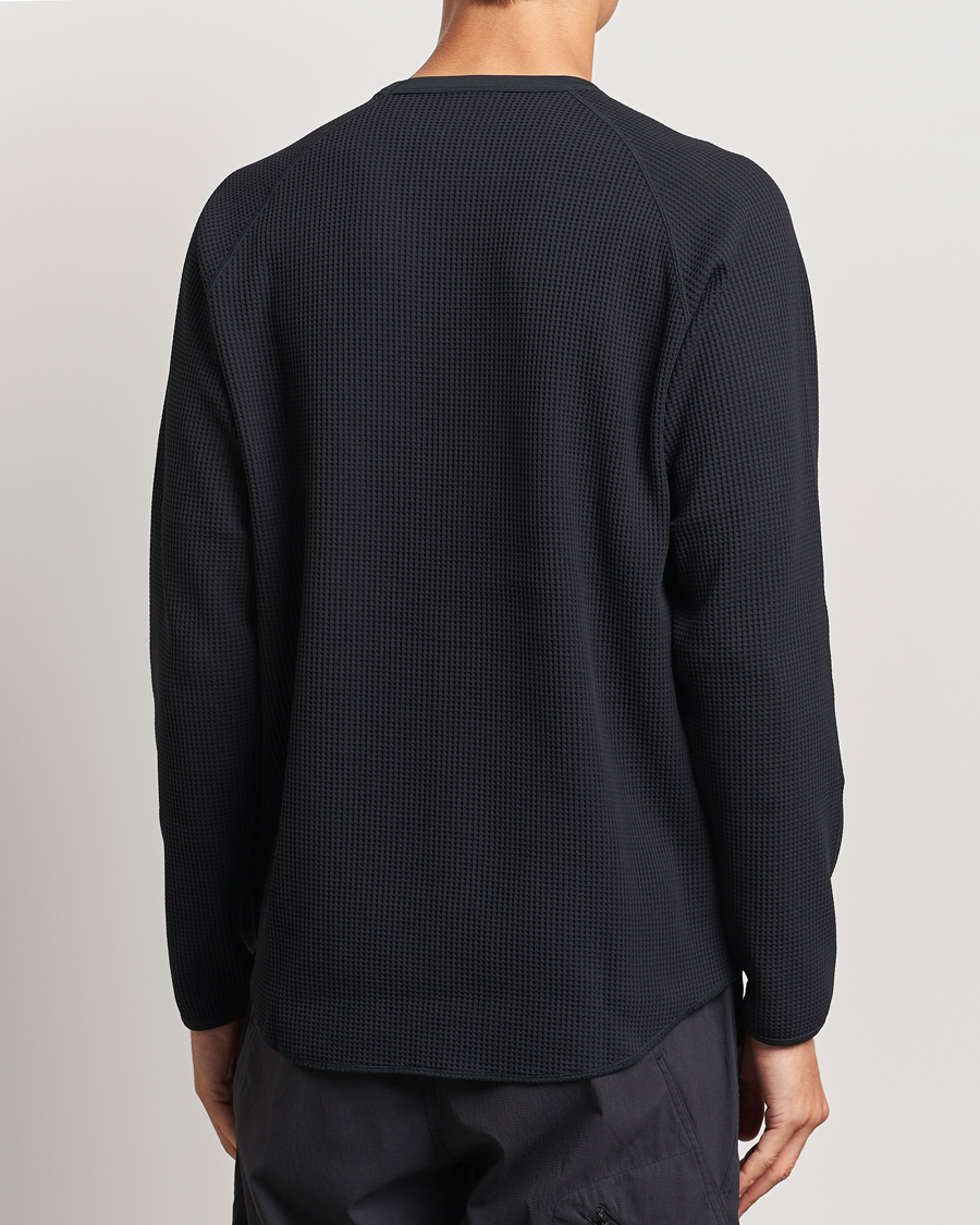 Herre | T-Shirts | Goldwin | WF Light Long Sleeve T-Shirt Black