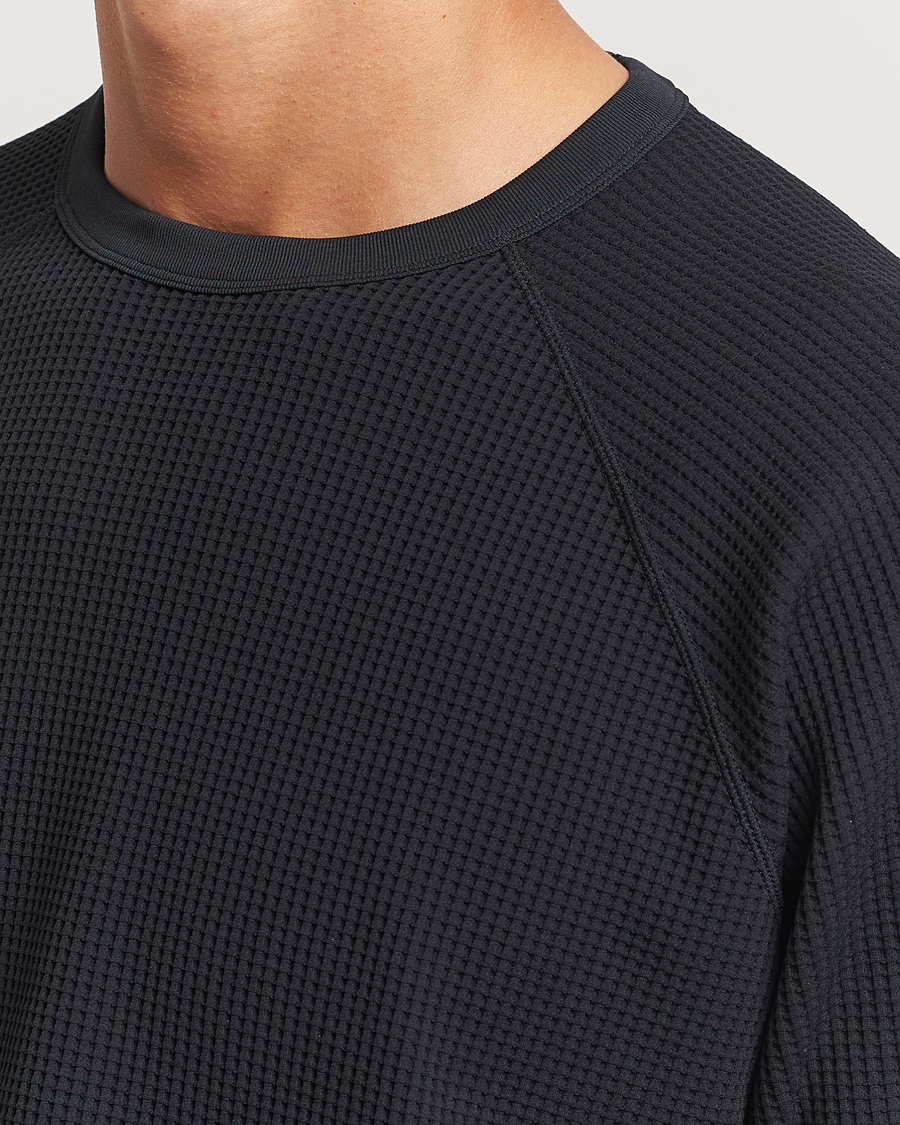 Herre | T-Shirts | Goldwin | WF Light Long Sleeve T-Shirt Black