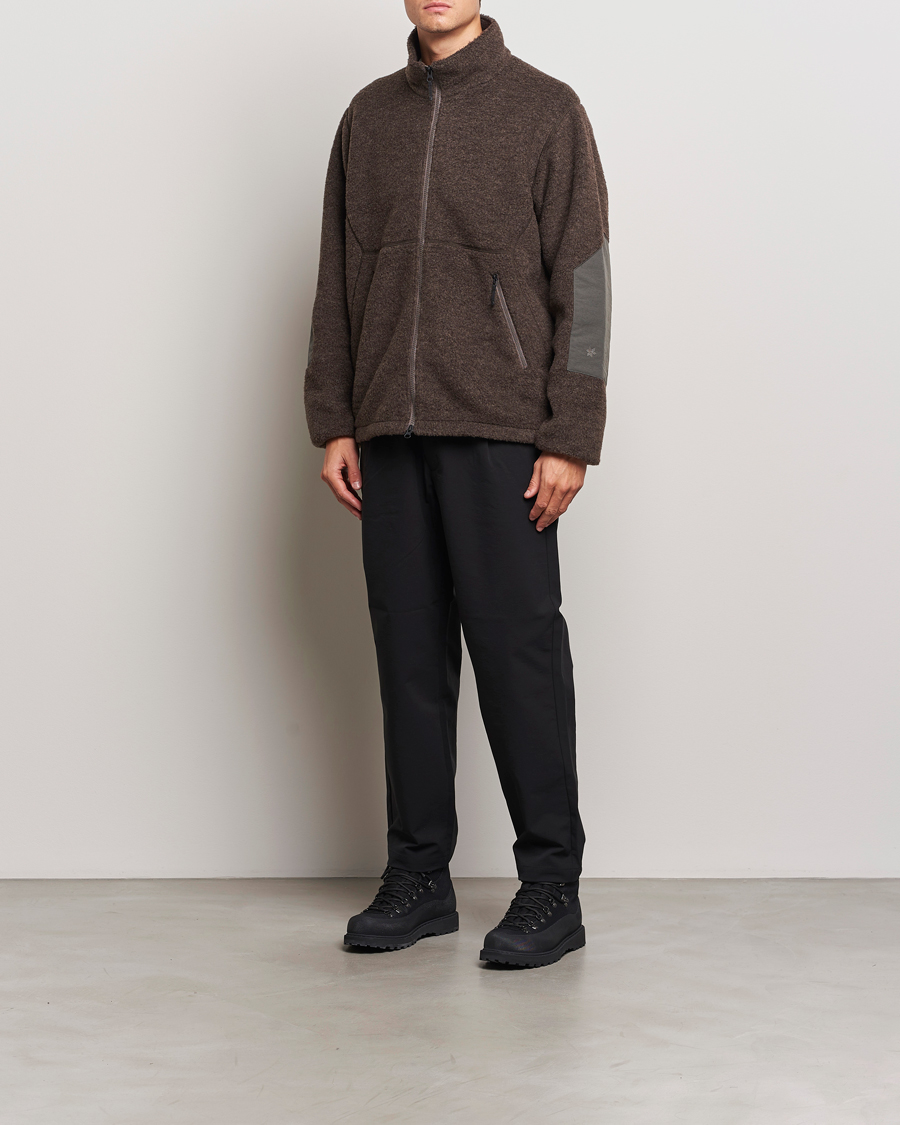 Herre | Bukser | Goldwin | One Tuck Tapered Stretch Pants Black